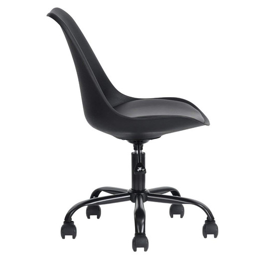 Silla de escritorio PP Giratoria - Negro