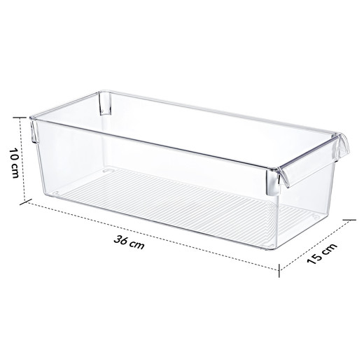Organizador Alto Clear Con Tapa Mid