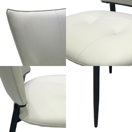 Pack 2 Silla Comedor Luminae Blanco