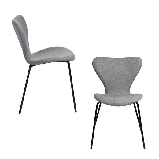 Pack 4 Sillas Comedor Sicodelia Gris