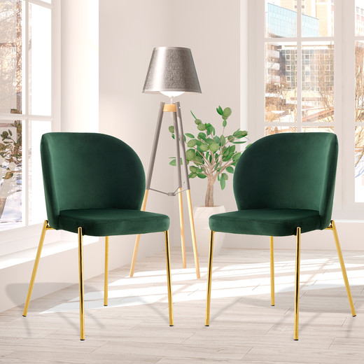 Pack 2 Sillas de Comedor Cartagena Verde