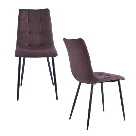 Pack 4 Sillas de Comedor Dunas Café
