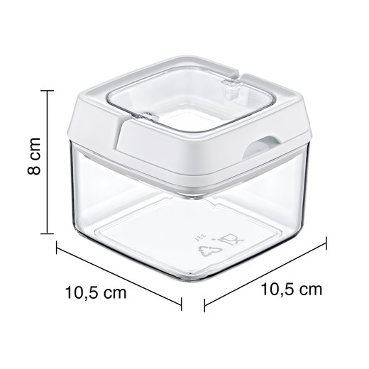 Canister Contenedor Hermético 0,5Lt Lock Crystal