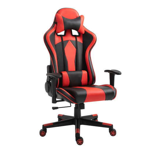 Silla Gamer Racing League Reclinable 180° Rojo