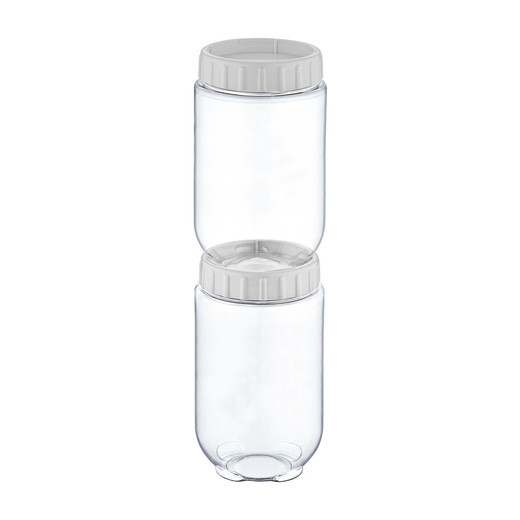 Frasco Canister Alimentos 1 Lt Blanco