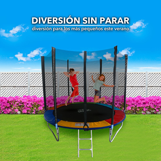 Cama Elástica Trampolín para Niños 8 FT 244 cm