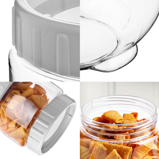 Frasco Canister Alimentos 550 Ml Blanco