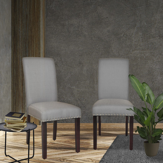 Pack 2 Sillas Comedor Imperial Gris
