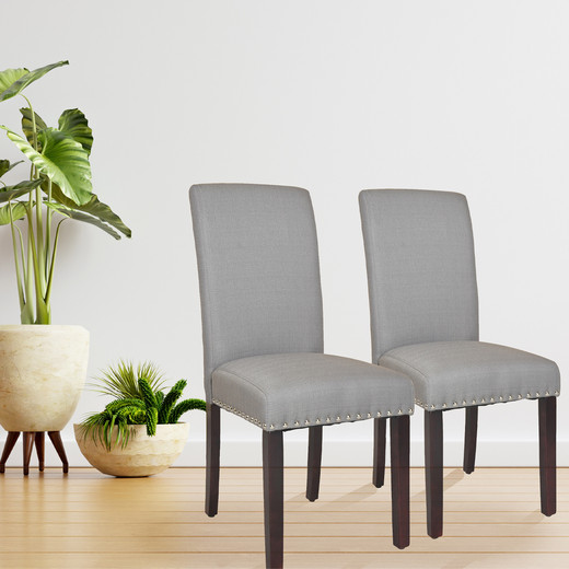 Pack 2 Sillas Comedor Imperial Gris