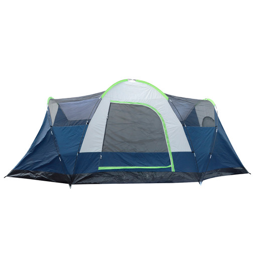 Carpa 8 Personas Camping Outdoor Azul