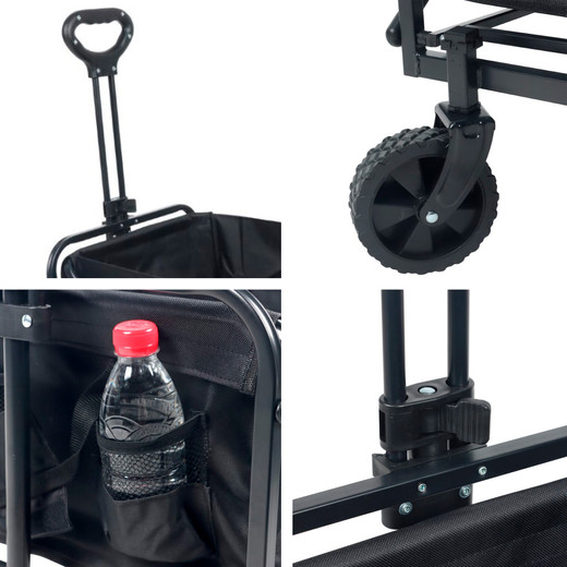 Carro de Camping Negro