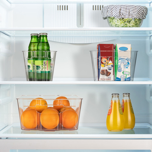 Contenedor Organizador Refrigerador L Clear