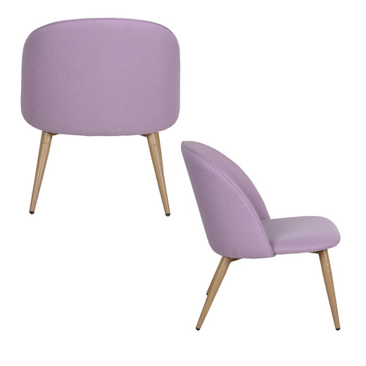 Sitial Estilo Retro Burat Lila