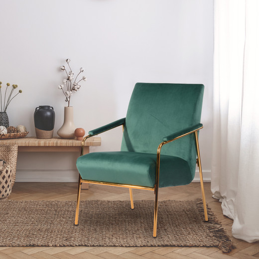 Poltrona Sitial Normandie Verde