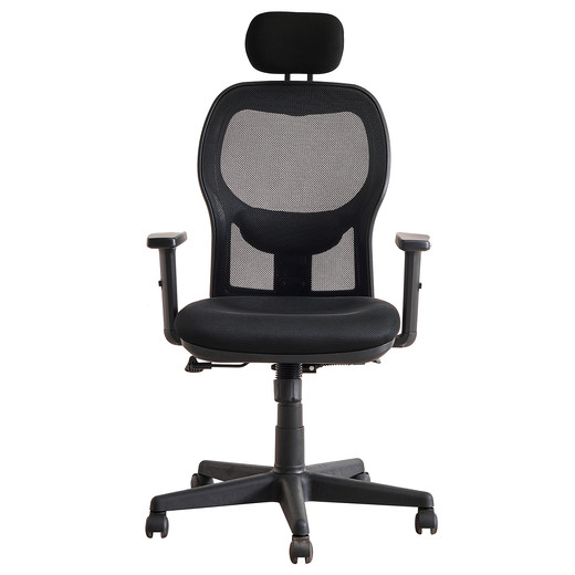 Silla de Oficina Ergonométrica Design Ergo Full - Negro