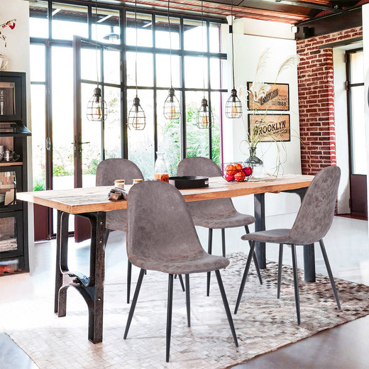 Pack 4 Sillas de Comedor Chicago Café