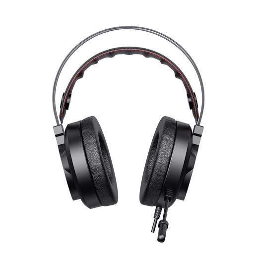 Audífonos Gamer RGB H654 con Micrófono Negro