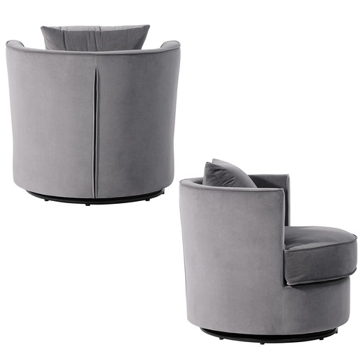 Sofá Ovo 1 Cuerpo Gris