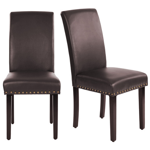 Pack 2 Sillas Comedor Génova Café Oscuro
