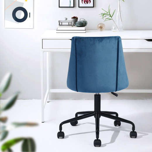Silla de Oficina Altura Ajustable Palermo Azul