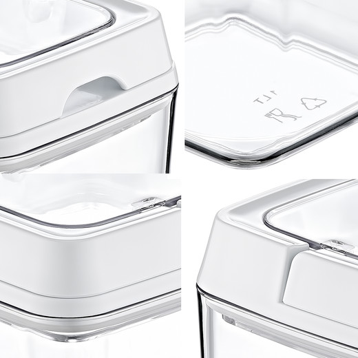 Canister Contenedor Hermético 1Lt Lock Crystal
