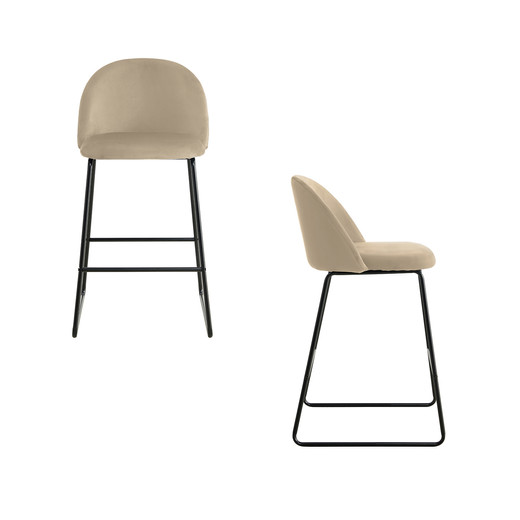 Pack 2 Pisos de Bar Natal Beige
