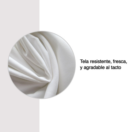 Juego de Sábanas de Microfibra King Size Blanco