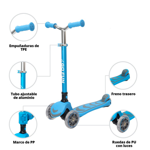 Scooter Infantil GOFUN Azul