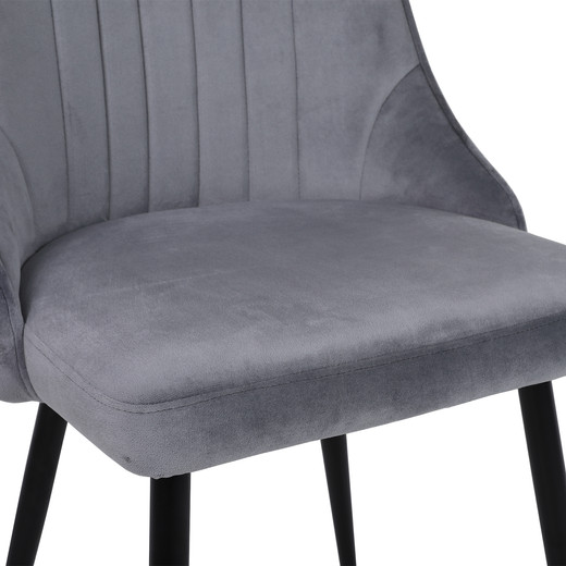 Pack 2 Silla Comedor Giorgio Gris