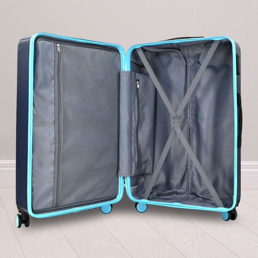 Set Maletas Rígidas Majesty S M L Azul
