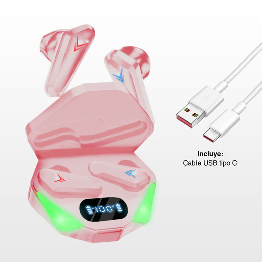 Earbuds Reisen R1 TWS Rosado