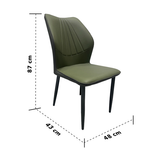 Pack 4 Silla Comedor Serenity Verde
