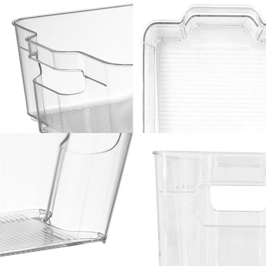 Contenedor Organizador Refrigerador L Clear