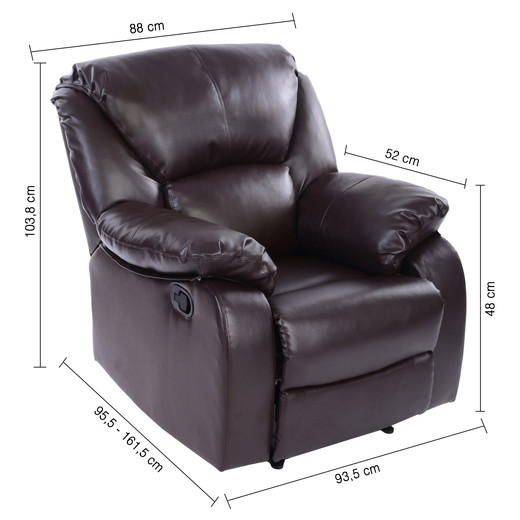 Berger Vallenar Reclinable Café