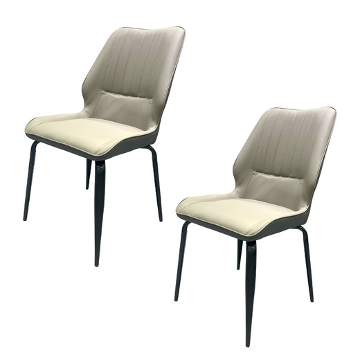 Pack 2 Silla Comedor Eternna Beige