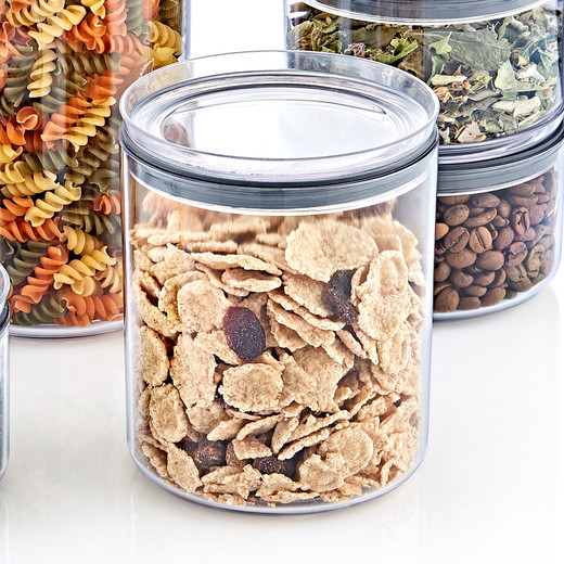 Canister Contenedor Hermético 0,85 Lt Crystal Round