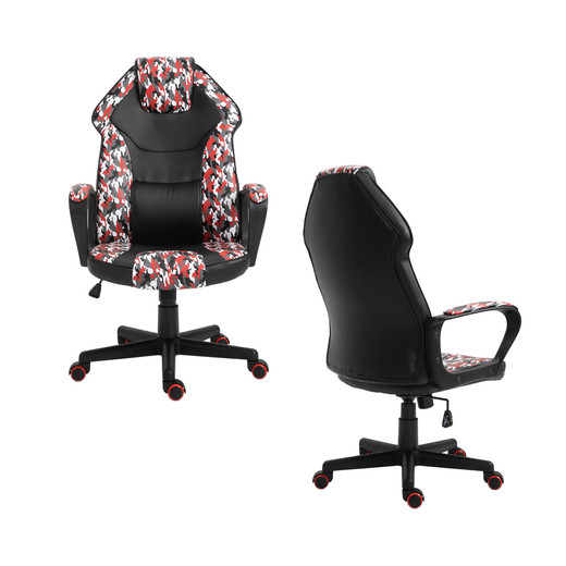 Silla Gamer Legend Pro Altura Ajustable Rojo