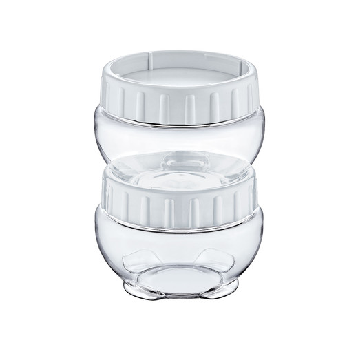 Frasco Canister Alimentos 430 Ml Blanco