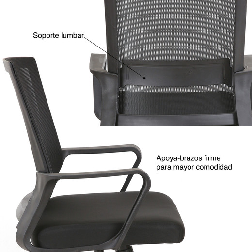 Pack 2 Silla de Escritorio Balance Low Pro