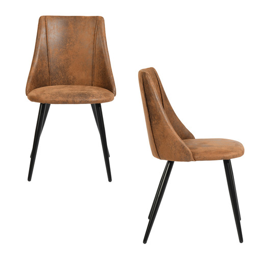 Pack 2 Sillas Comedor Moravia Café