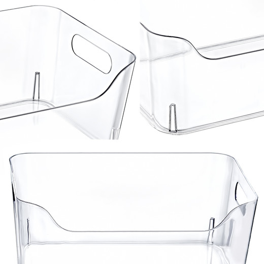 Organizador 7 Lt Clear Handle Transparente