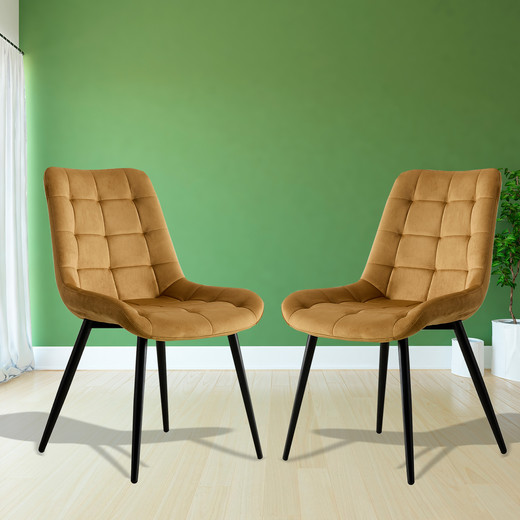 Pack 4 Sillas de Comedor Cucuta Café