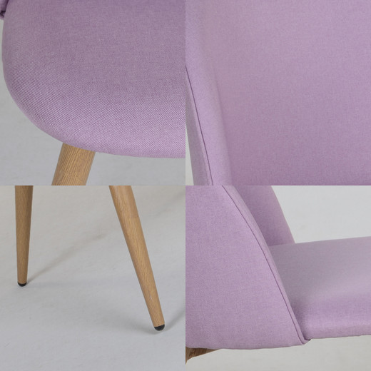 Sitial Estilo Retro Burat Lila