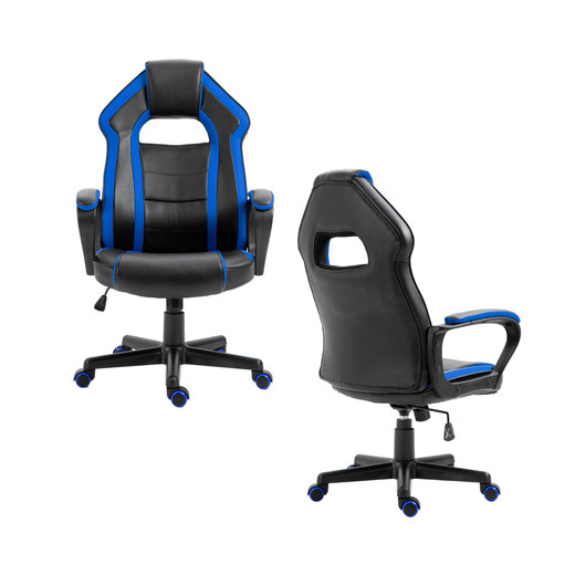 Silla Gamer Revolution Game Altura Ajustable Azul