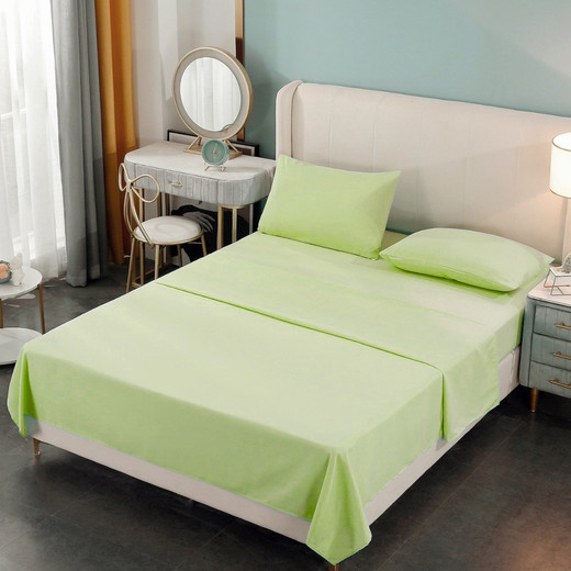 Juego de Sábanas Microfibra Monaco 1.5 Plazas Verde