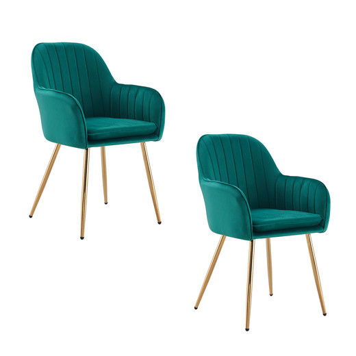 Pack 2 Sillas de Comedor Sitial Alessandro Verde