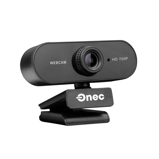 Cámara Web de 720P con Trípode Negro