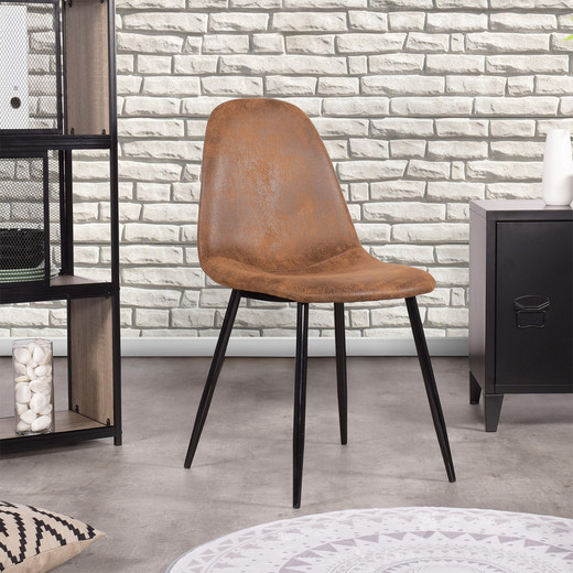 Pack 4 Sillas Comedor Charlton Vintage PU