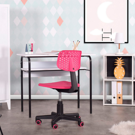 Silla de Oficina Colors Rosado