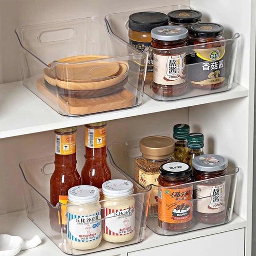 Organizador 7 Lt Clear Handle Transparente